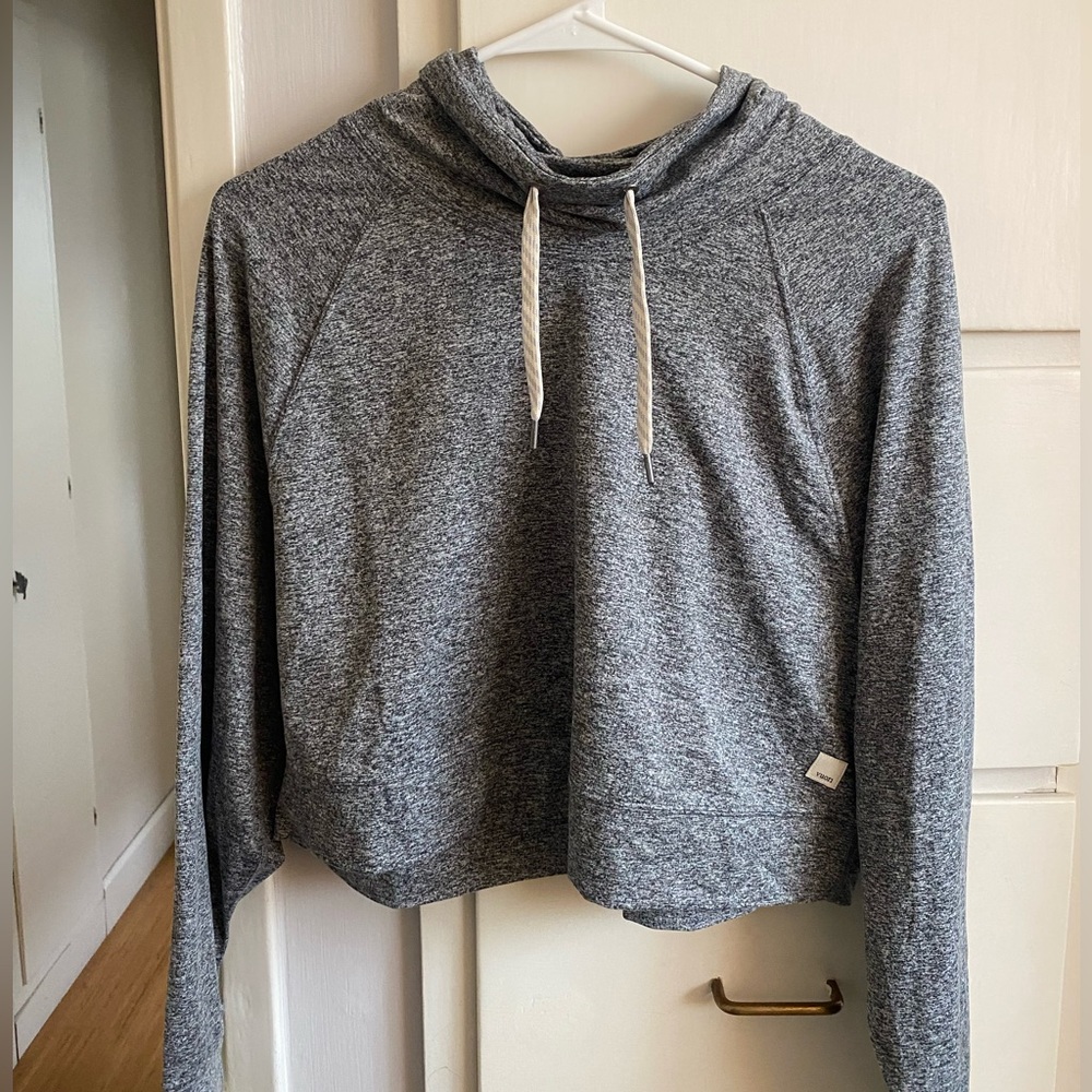 Vuori Cropped Funnel Neck Sweatshirt